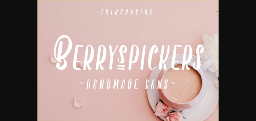 Berryspickers Font Poster 3