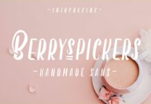 Berryspickers Font Poster 1