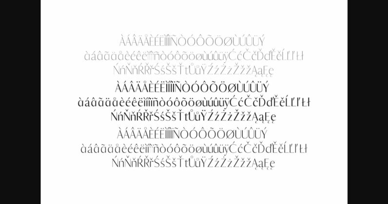 Berton Family Font Poster 6