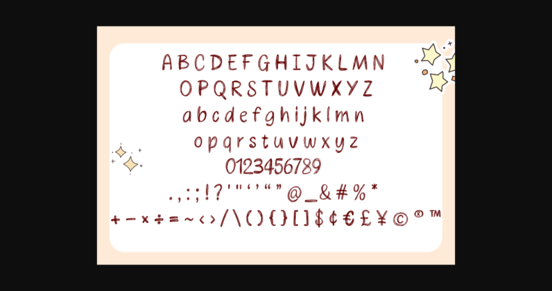 Beryllium Font Poster 4