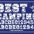 Best Camping Font