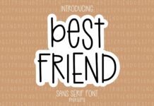 Best Friend Font Poster 1