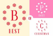 Best Part of Christmas Font Poster 1