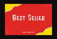 Best Seller Font Poster 1