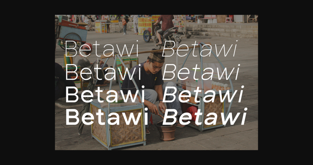 Betawi Font Poster 6