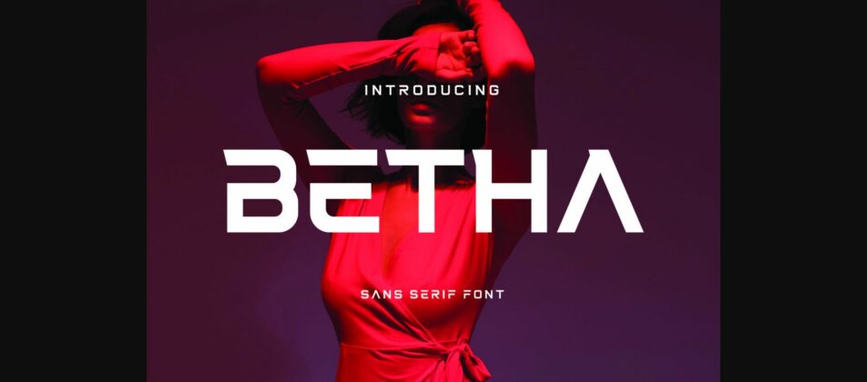 Betha Font Poster 3