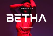 Betha Font Poster 1
