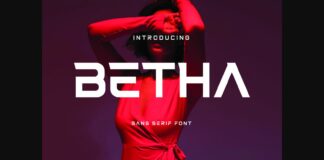 Betha Font Poster 1