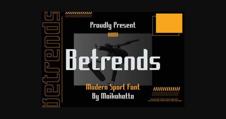 Betrends Font Poster 3