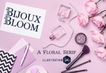 Bijoux Bloom Font Poster 1
