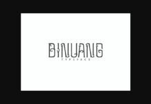 Binuang Font Poster 1