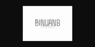 Binuang Font Poster 1