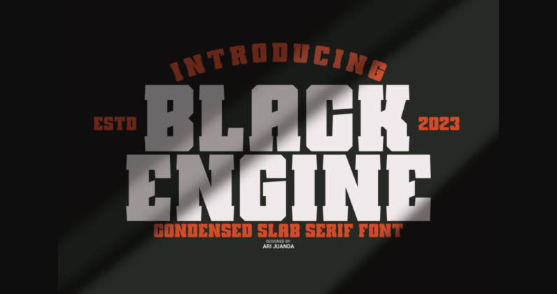 Black Engine Poster 1