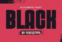 Black Font Poster 1