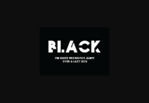 Black Font Poster 1