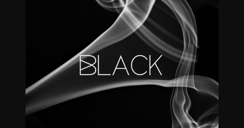 Black Font Poster 6