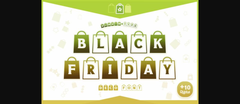 Black Friday Font Poster 3