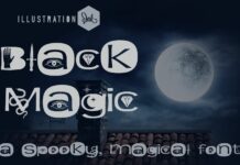 Black Magic Font Poster 1