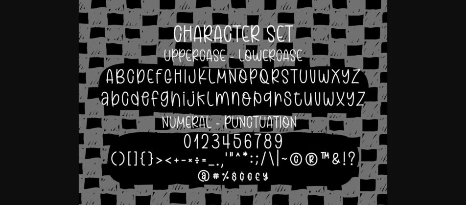 Black Midnight Font Poster 7