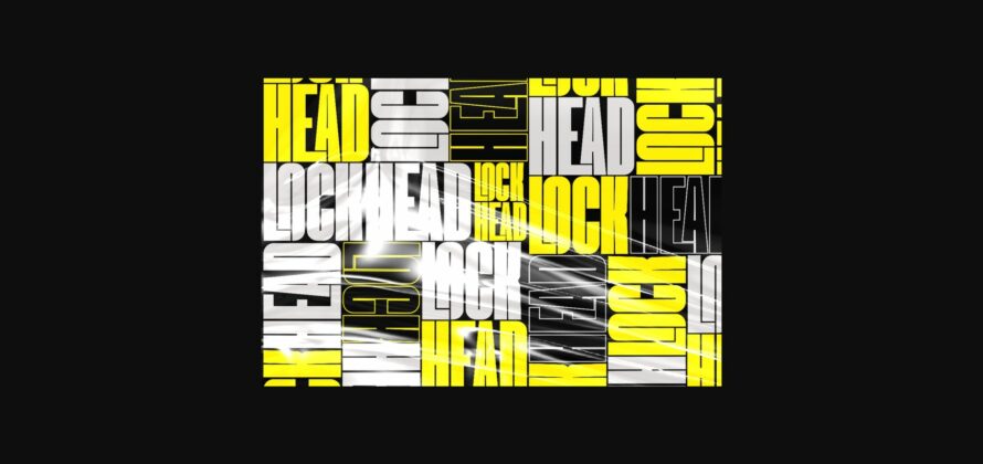 Blackheat Font Poster 10