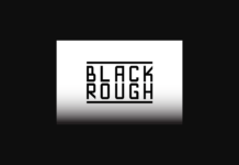 Blackrough Font Poster 1