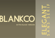 Blankco Extra Black Font Blankco Extra Black Font