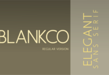 Blankco Font Blankco Font