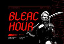 Bleachour Font Poster 1