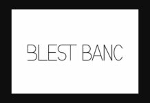 Blest Banc Font Poster 1