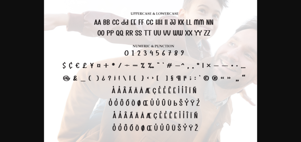 Blisful Father Font Poster 9