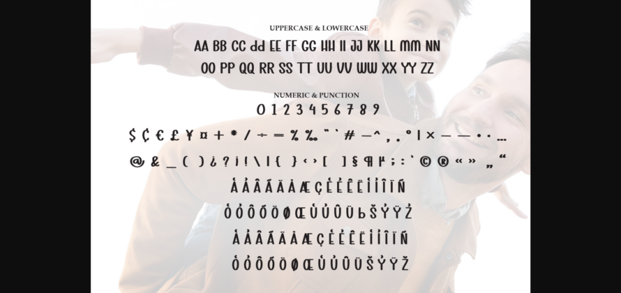 Blisful Father Font Poster 9