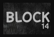 Block 14 Font Poster 1