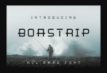 Boastrip Font Poster 1