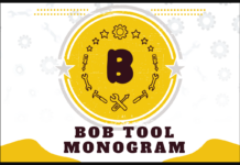 Bob Tool Monogram Font Poster 1