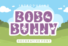 Bobo Bunny Font Poster 1