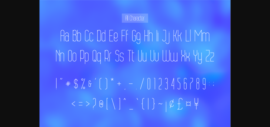 Bobogo Font Poster 9