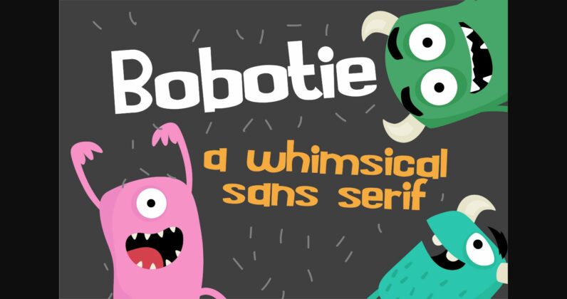 Bobotie Font Poster 3