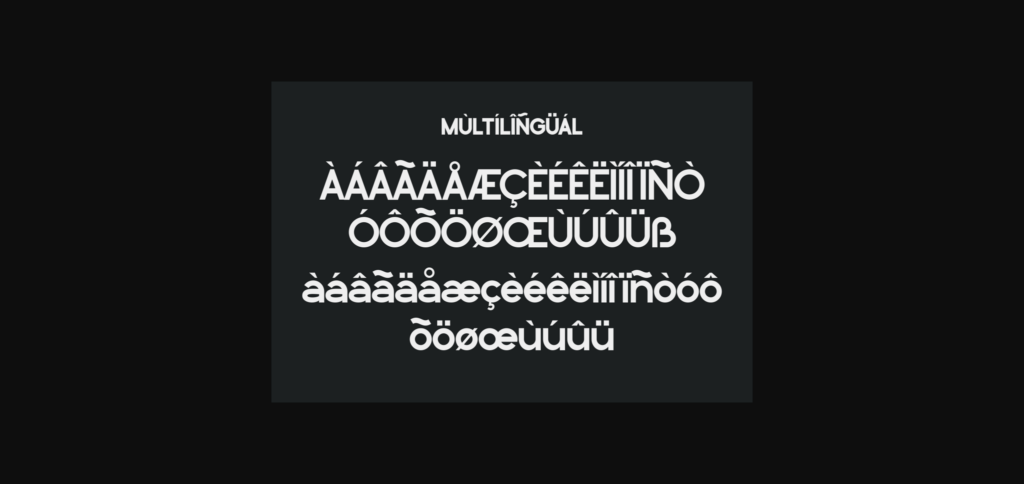 Boddrex Font Poster 8