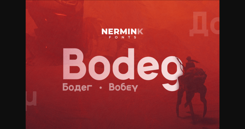 Bodeg Font Poster 3