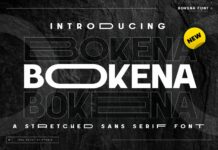 Bokena Font Poster 1