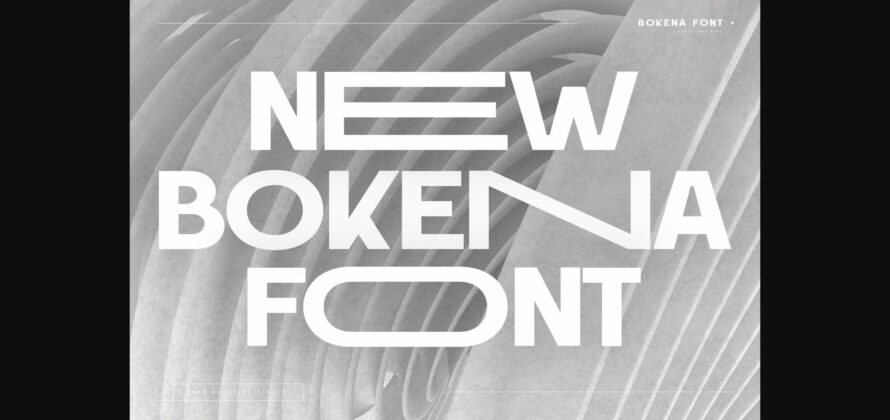 Bokena Font Poster 10