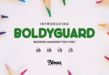 Boldyguard Font Poster 1