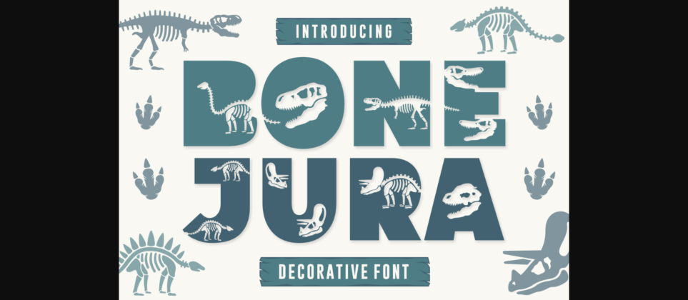 Bone Jura Font Poster 3