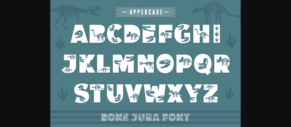 Bone Jura Font Poster 6