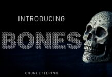 Bones Font Poster 1