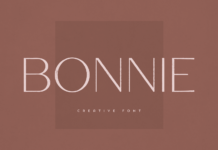 Bonnie Font Poster 1