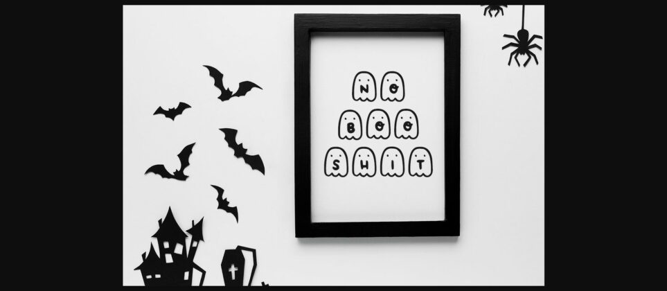 Boo Crew Halloween Font Poster 6