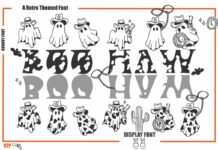 Boo Haw Font Poster 1