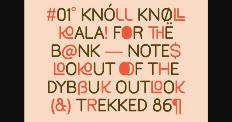 Bookochi Font Poster 10