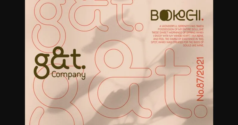 Bookochi Font Poster 11